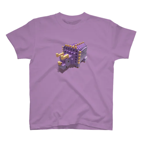 ピクセルザウルス　トリケラトプス Regular Fit T-Shirt