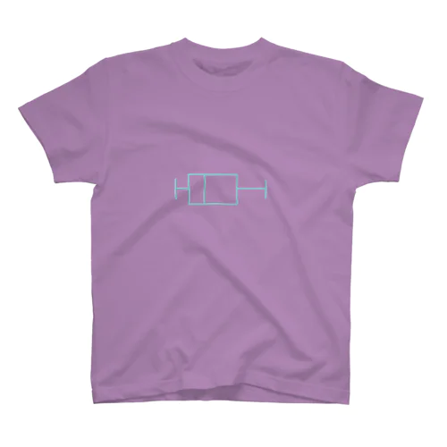 箱ひげ図 Regular Fit T-Shirt