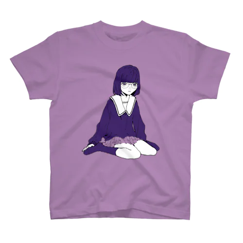 眼鏡JKちゃん スタンダードTシャツ