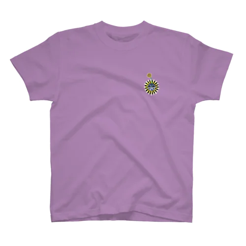 Mid-knight-Rose Regular Fit T-Shirt