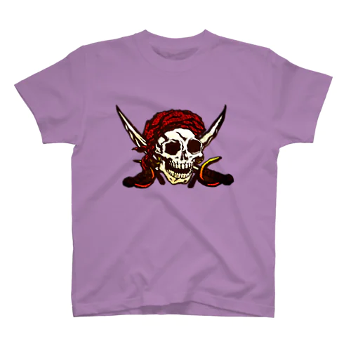 CROSSSWORDS PIRATES(布テクスチャ) Regular Fit T-Shirt