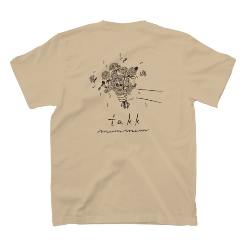 takk ロゴ Regular Fit T-Shirt