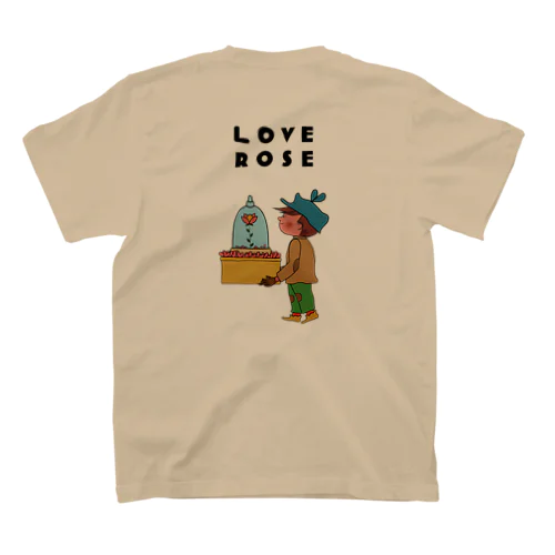 LOVE ROSE シリーズ スタンダードTシャツ