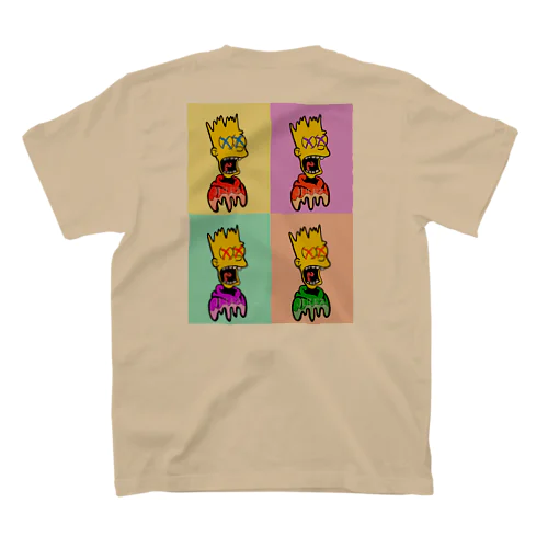 4𝙘𝙤𝙡𝙤𝙧🚿𝙩-𝙨𝙝𝙞𝙧𝙩 スタンダードTシャツ