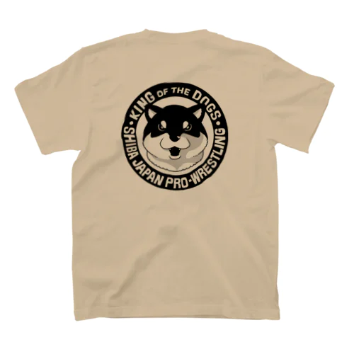 柴日本プロレス（黒柴） Regular Fit T-Shirt