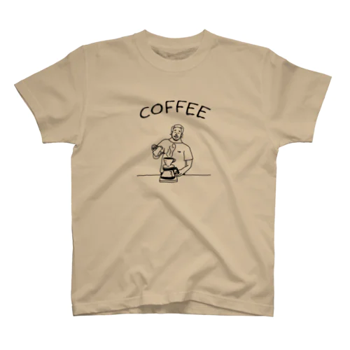 カタハバリスタ black スタンダードTシャツ