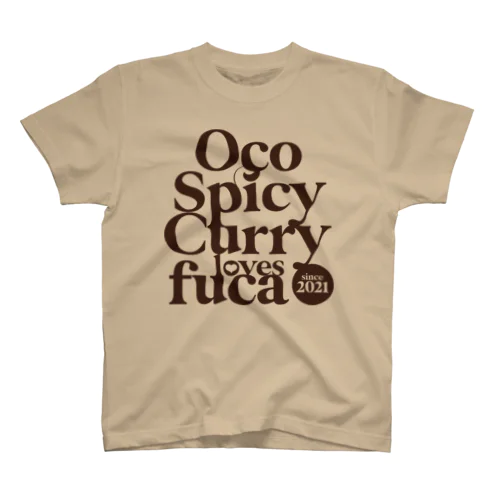 Oco Spicy Curry Loves fuca スタンダードTシャツ