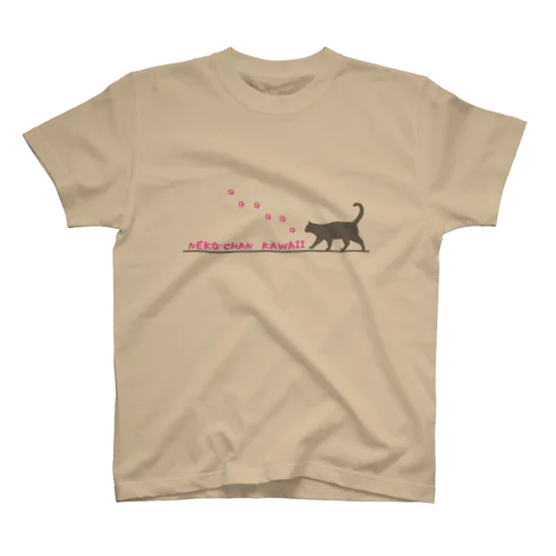 NEKO-CHAN KAWAII ねこちゃんかわいい Regular Fit T-Shirt