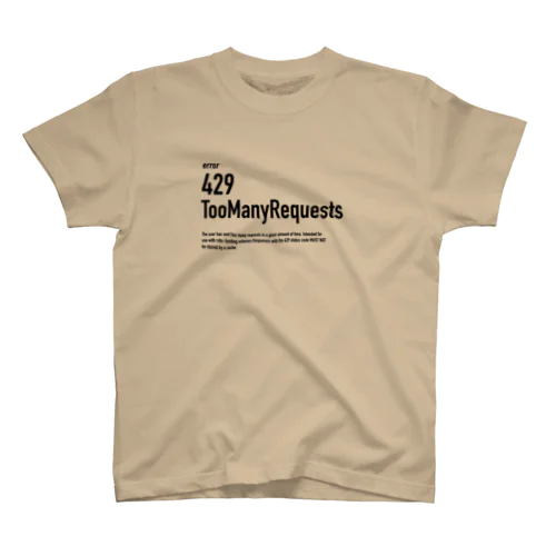 429 Too Many Requests Regular Fit T-Shirt