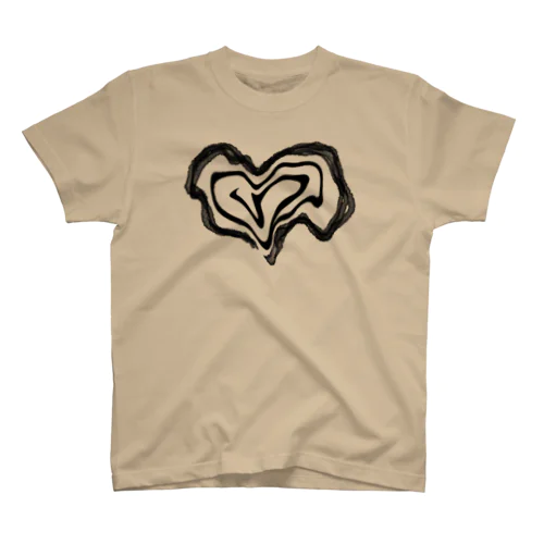shark heart logo tee Regular Fit T-Shirt