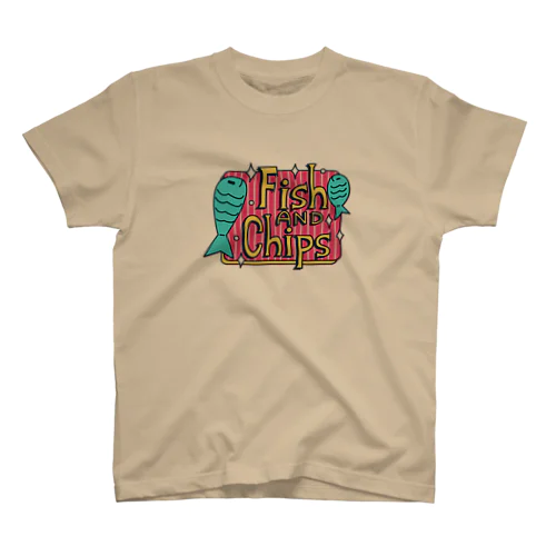 POP誘惑「FISH&CHIPS」 Regular Fit T-Shirt