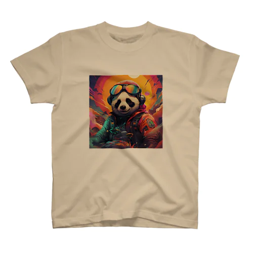 Future Funk Panda Regular Fit T-Shirt