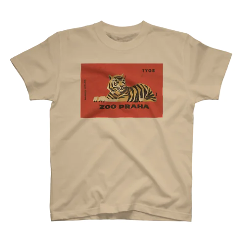 チェコ・プラハ動物園　虎 Regular Fit T-Shirt