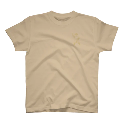 うるしの民・掻き子(暗色用) Regular Fit T-Shirt