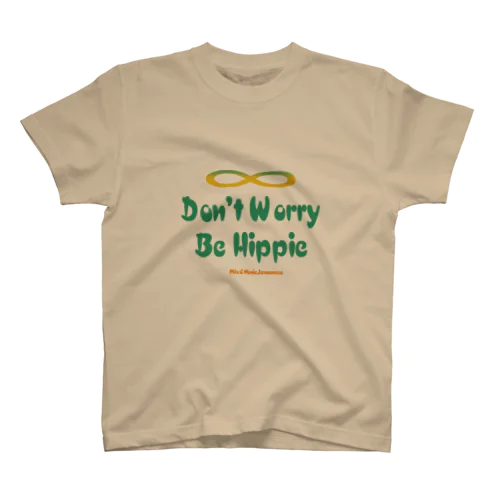 オリジナルロゴシリーズ　don't worry be hippie スタンダードTシャツ