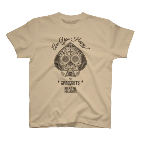 The Sprockets　”Happy SPADE” Regular Fit T-Shirt