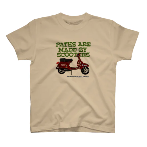 paths are made by scooters Regular Fit T-Shirt