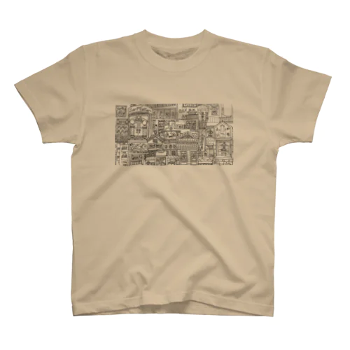 モノクロ迷宮 スタンダードTシャツ