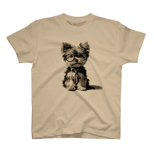 かわいい♡Yorkie Regular Fit T-Shirt