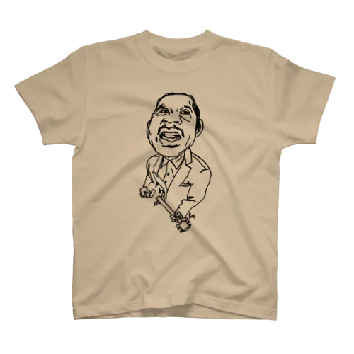 泥 水郎 Regular Fit T-Shirt