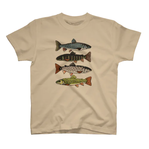 Salvelinus スタンダードTシャツ