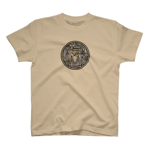 コックピット・柴犬（赤柴） Regular Fit T-Shirt