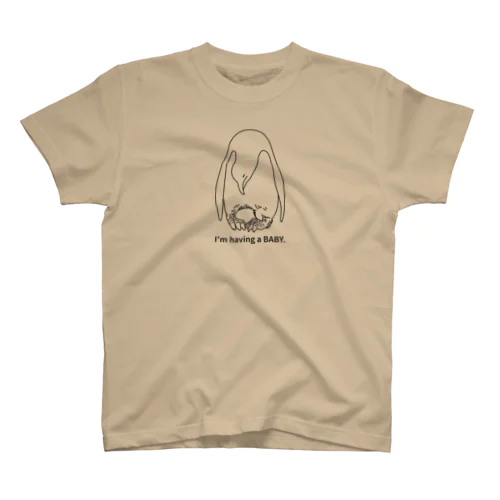 I'm having a baby. -monokuro- Regular Fit T-Shirt