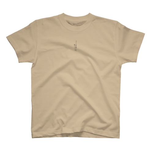 スキーとストック(Tシャツ) Regular Fit T-Shirt