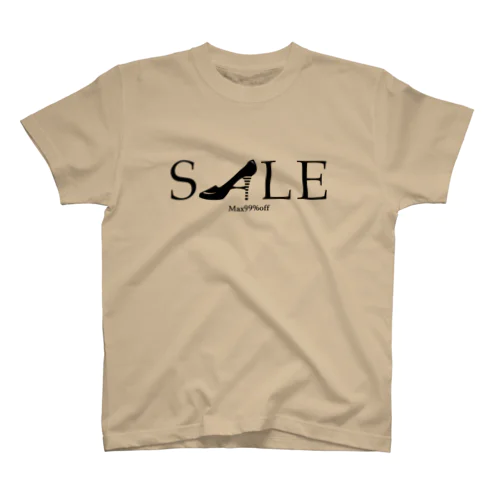 SALE MAX99%OFF ハイヒール スタンダードTシャツ