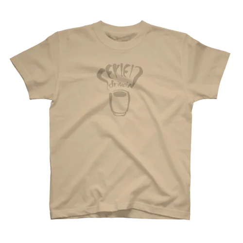 薄灰ロゴ Regular Fit T-Shirt