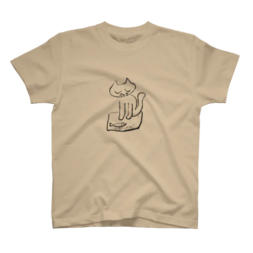 さかなねこ Regular Fit T-Shirt