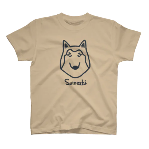 オオカミのsumeshi Regular Fit T-Shirt