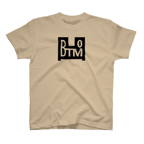 BTM-BLACK Regular Fit T-Shirt