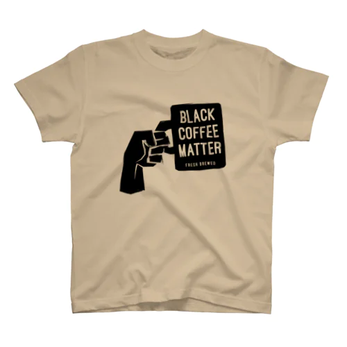 BLACK COFFEE MATTER Regular Fit T-Shirt