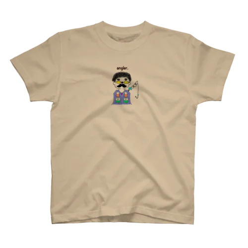 あんぐらーおじさん（カラー） スタンダードTシャツ