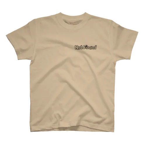 NotFoundロゴ別バージョン Regular Fit T-Shirt