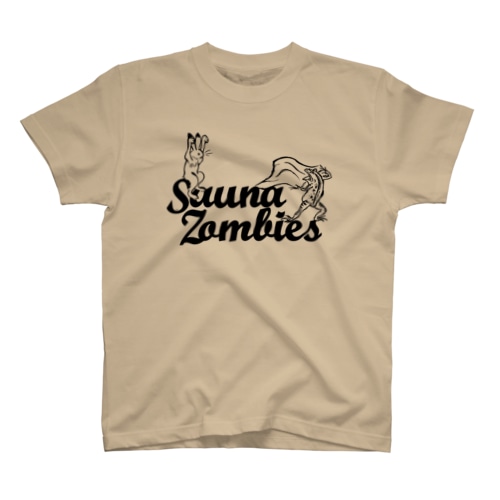 SAUNA ZOMBIES -アウフギーガ T BRIGHT - Regular Fit T-Shirt