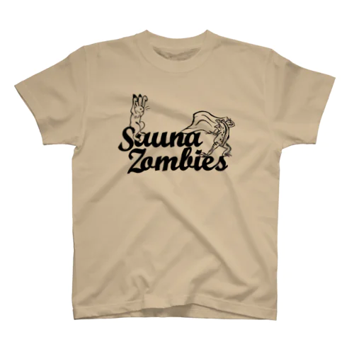 SAUNA ZOMBIES -アウフギーガ T BRIGHT - スタンダードTシャツ