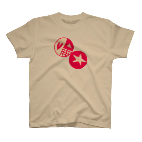 red　circle Regular Fit T-Shirt