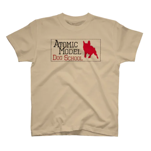 犬の学校🐕　ｱﾄﾐｯｸﾓﾃﾞﾙ ﾄﾞｯｸﾞｽｸｰﾙ Regular Fit T-Shirt