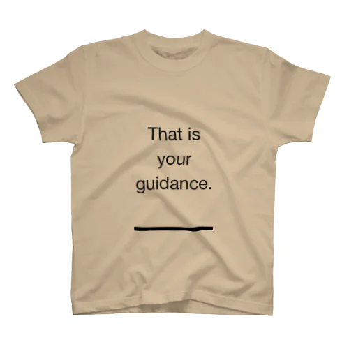 This is your guidance. スタンダードTシャツ