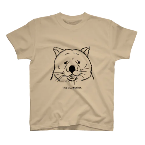 This is a Wombat. Regular Fit T-Shirt