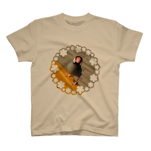 文鳥のはるさめちゃん スタンダードTシャツ