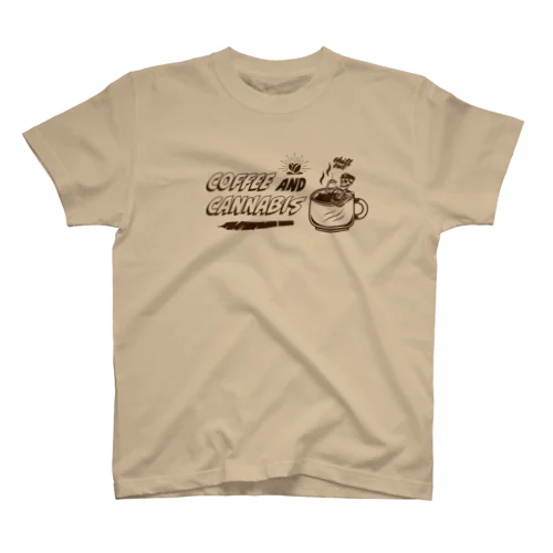 Coffee＆Cannabis（コーヒーと大麻）　#2 スタンダードTシャツ