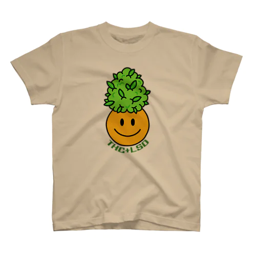 グリーンスマイルくん（大麻とLSD） スタンダードTシャツ