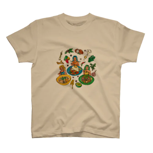 タイ料理３姉妹 Regular Fit T-Shirt