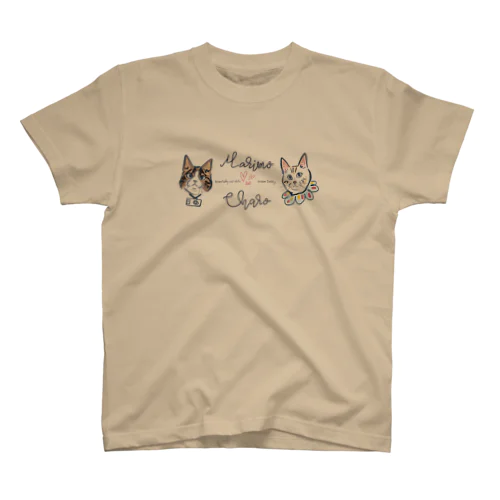 まりもandちゃろ スタンダードTシャツ