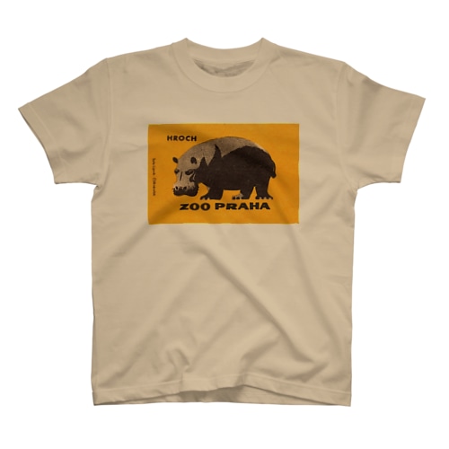 チェコ　プラハ動物園　ヒッポ（カバ） Regular Fit T-Shirt