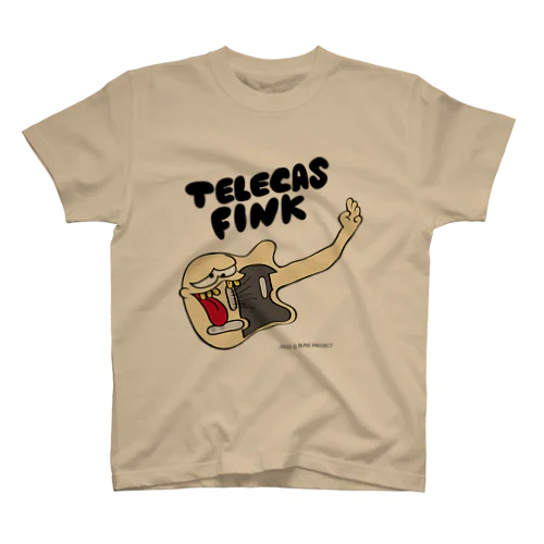 トムとザ・ギターズ　テレキャスフィンク Regular Fit T-Shirt