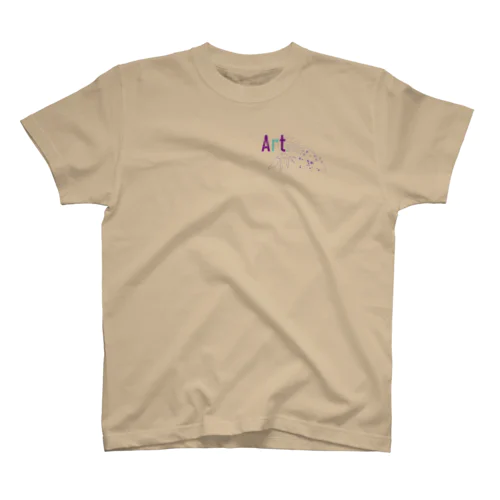 Art.骨ロゴ Regular Fit T-Shirt